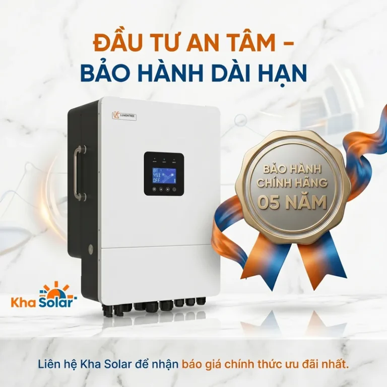 Lumentree 4kW phù hợp với nhà nào? Gợi ý tải backup cơ bản